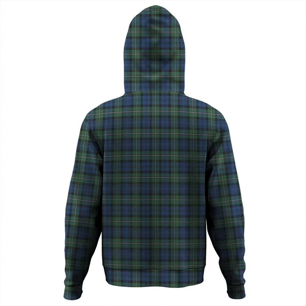 Clan Forbes Ancient Tartan Hoodie Crest DKXI305W-1 Forbes Ancient Tartan Hoodies   