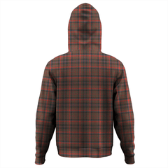 Clan Cumming Hunting Weathered Tartan Hoodie Crest JIFUKRBM-1 Cumming Hunting Weathered Tartan Hoodies   