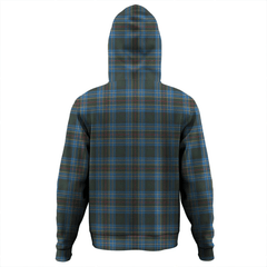 Clan Cockburn Modern Tartan Hoodie Crest HC4YUVKO-1 Cockburn Modern Tartan Hoodies   