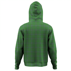 Clan Currie Tartan Hoodie Crest AMJXYCUR-1 Currie Tartan Hoodies   