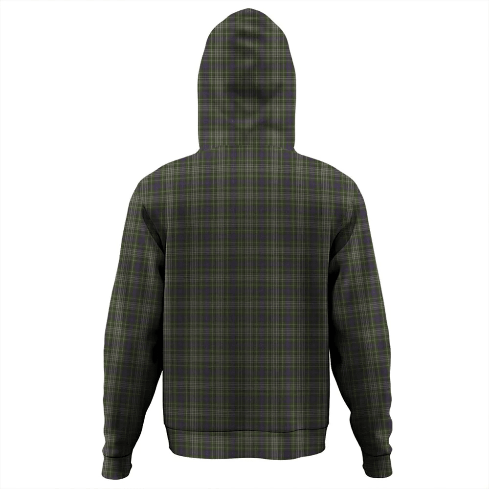 Clan Davidson Tulloch Dress Tartan Hoodie Crest MHGMBPI9-1 Davidson Tulloch Dress Tartan Hoodies   