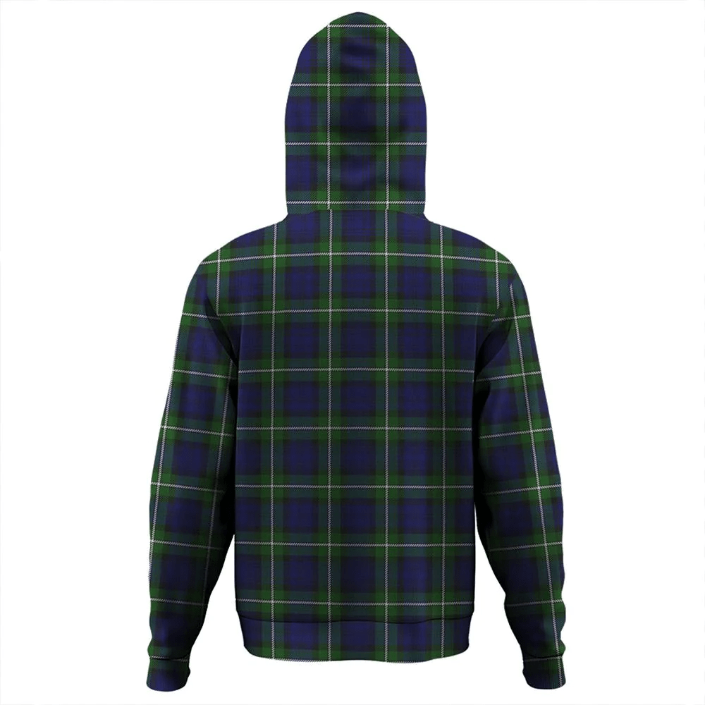 Clan Forbes Modern Tartan Hoodie Crest 5LYZJF6R-1 Forbes Modern Tartan Hoodies   