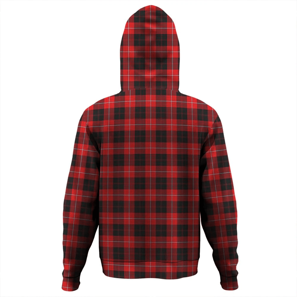 Clan Cunningham Modern Tartan Hoodie Crest TKK84SJR-1 Cunningham Modern Tartan Hoodies   