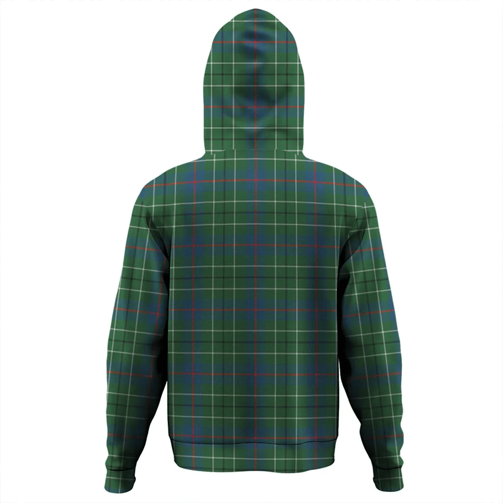 Clan Duncan Ancient Tartan Hoodie Crest GIFAPNSH-1 Duncan Ancient Tartan Hoodies   