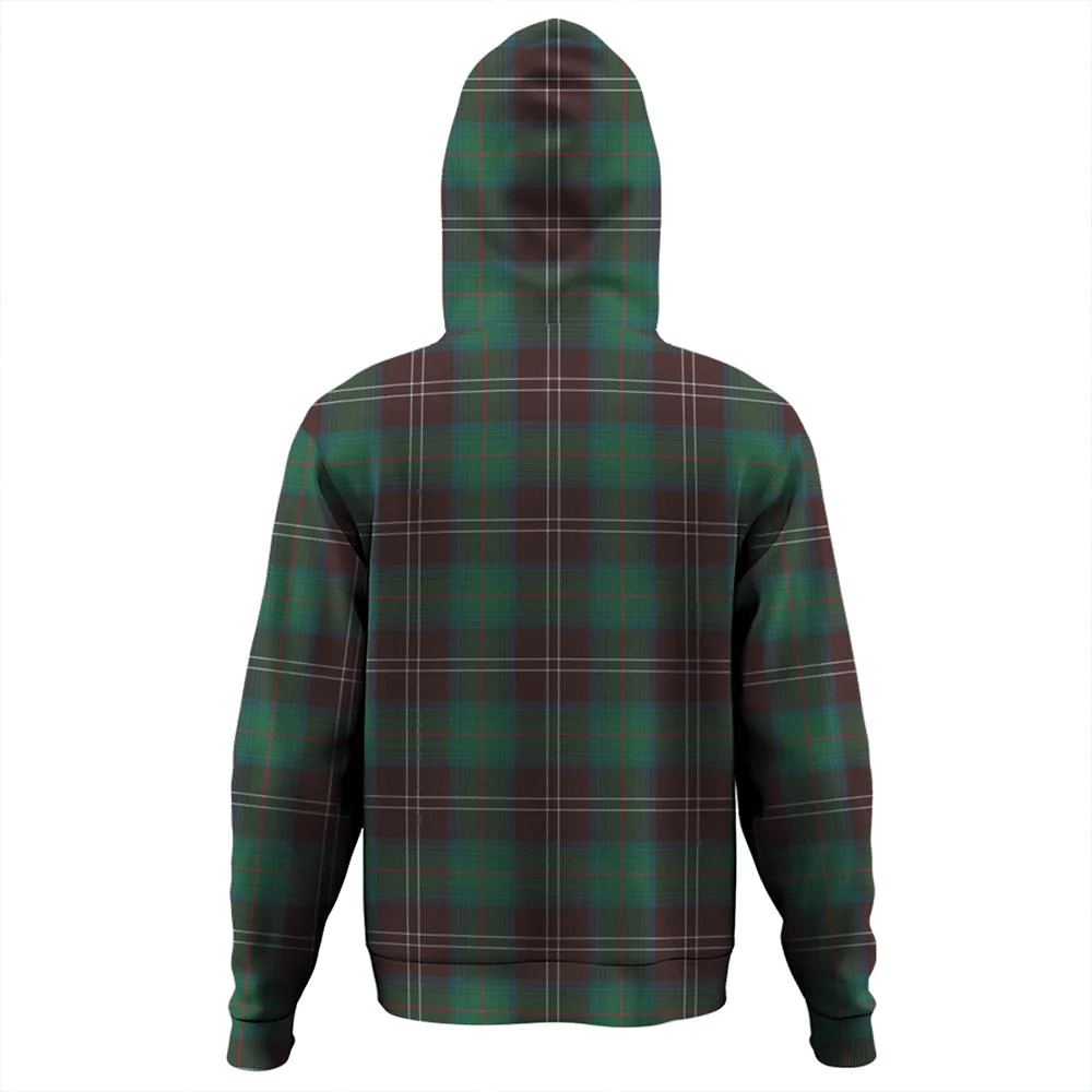 Clan Chisholm Hunting Ancient Tartan Hoodie Crest VDSNMW5I-1 Chisholm Hunting Ancient Tartan Hoodies   