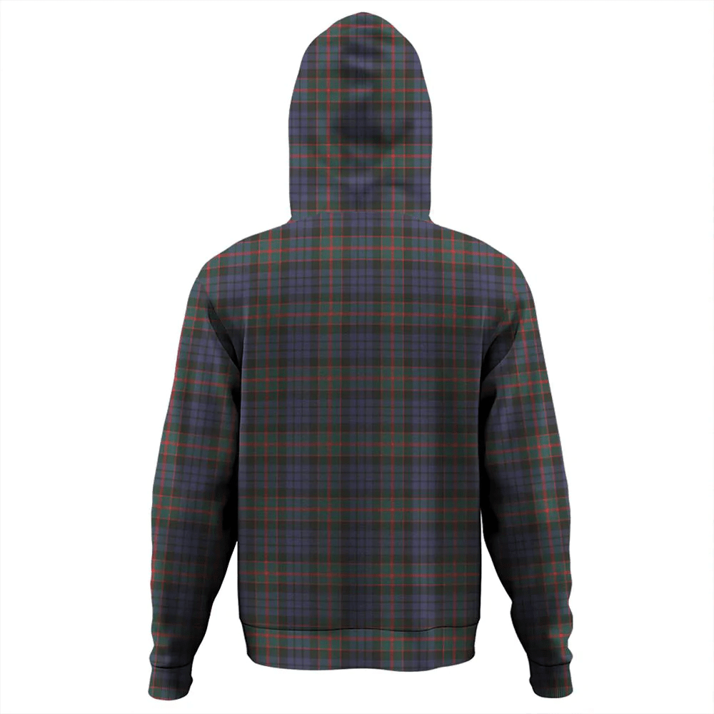 Clan Fletcher of Dunans Tartan Hoodie Crest 751NYHSI-1 Fletcher of Dunans Tartan Hoodies   