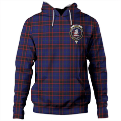 Clan Home Modern Tartan Hoodie Crest YZYETIV2-1 Home Modern Tartan Hoodies   