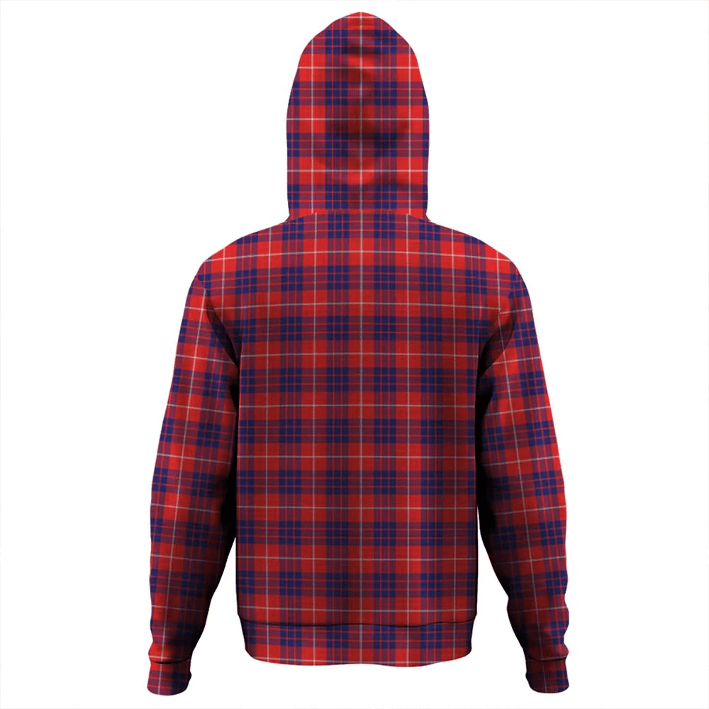 Clan Hamilton Modern Tartan Hoodie Crest HRMJO9KX-1 Hamilton Modern Tartan Hoodies   