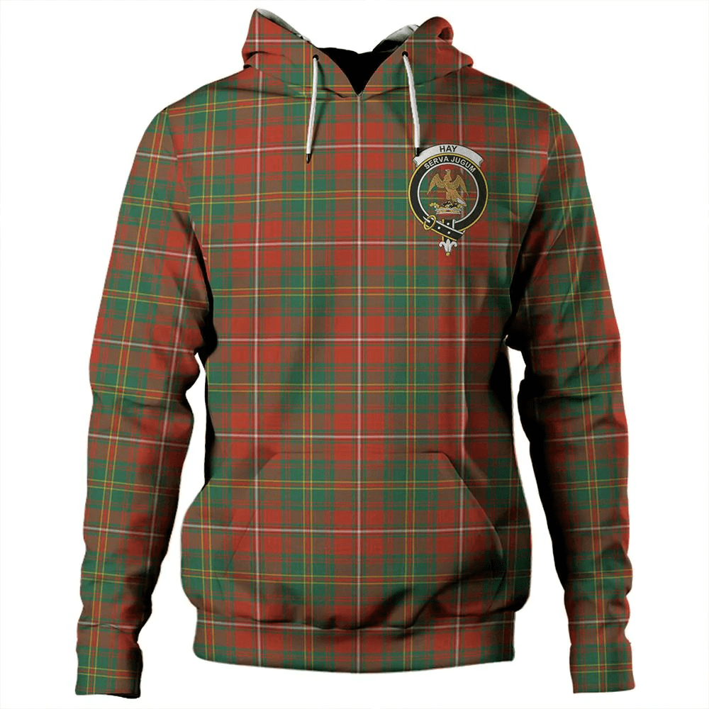 Clan Hay Ancient Tartan Hoodie Crest IQJWIHJJ-1 Hay Ancient Tartan Hoodies   