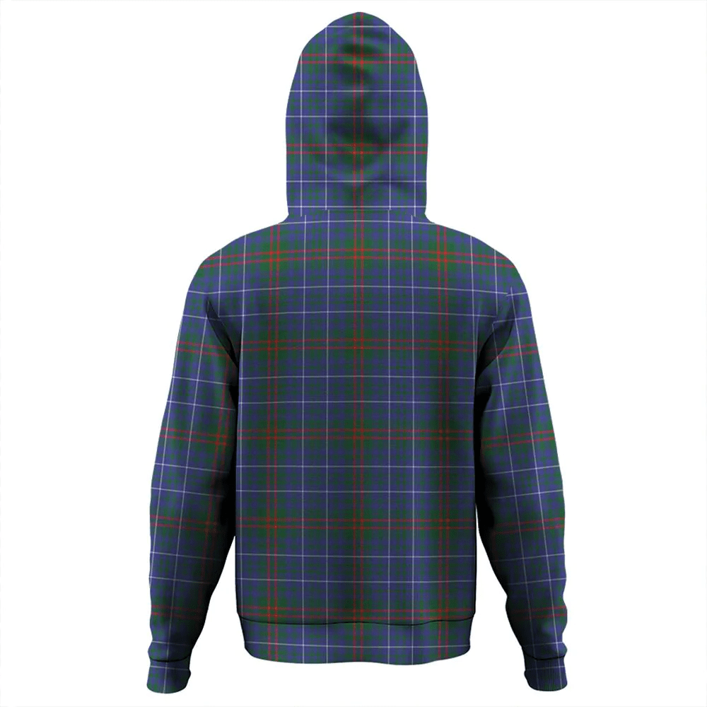 Clan Edmonstone Tartan Hoodie Crest THRXOHUE-1 Edmonstone Tartan Hoodies   