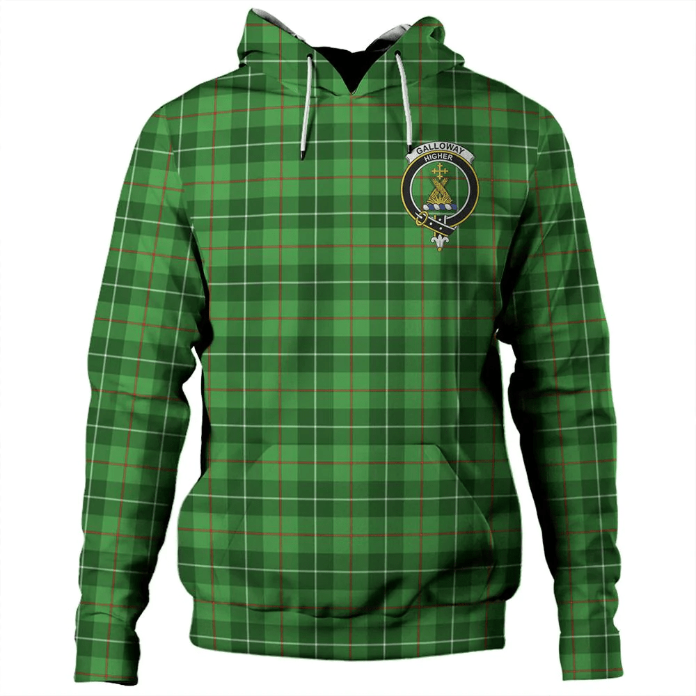 Clan Galloway District Tartan Hoodie Crest XQPBVIEL-1 Galloway District Tartan Hoodies   