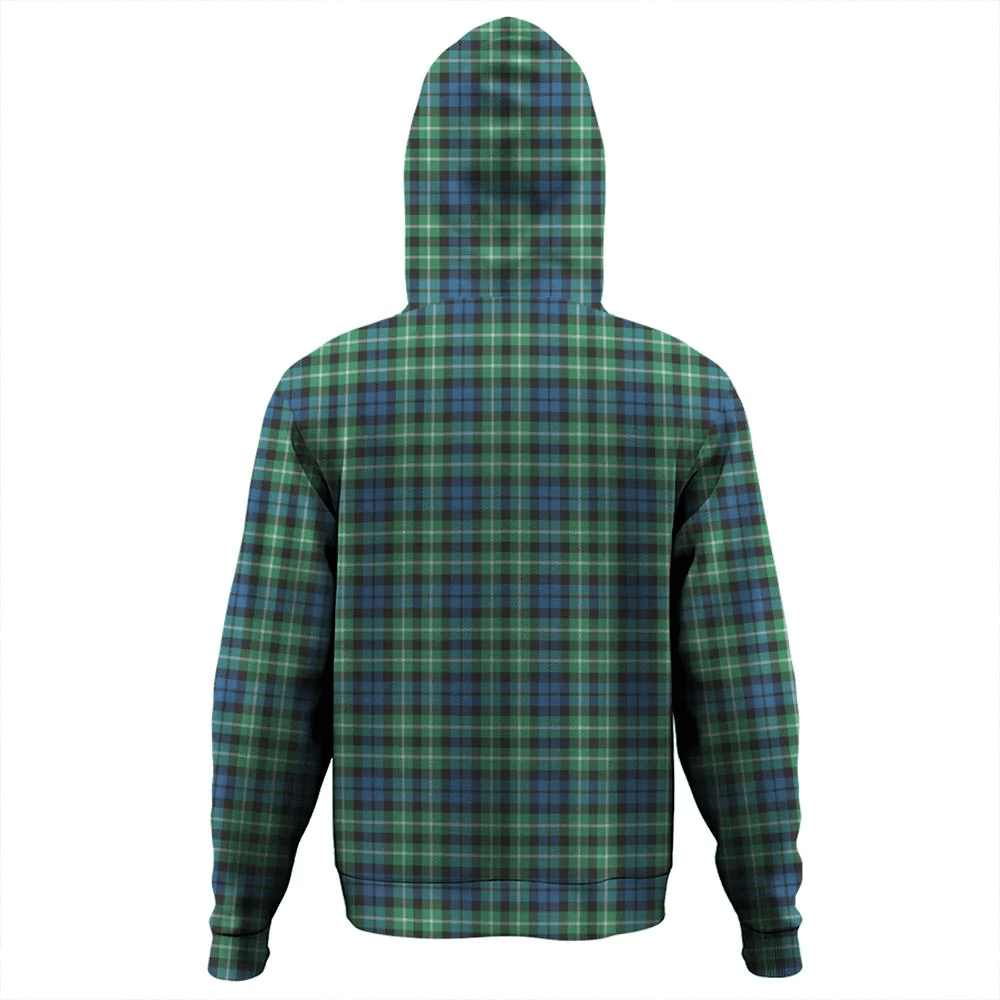 Clan Graham of Montrose Ancient Tartan Hoodie Crest ERCREYQV-1 Graham of Montrose Ancient Tartan Hoodies   