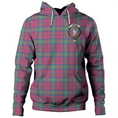 Clan Lindsay Ancient Tartan Hoodie Crest NFBDE1I0-1 Lindsay Ancient Tartan Hoodies   