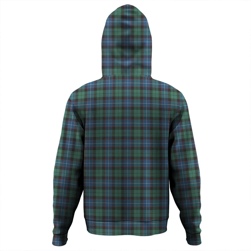 Clan Hunter Ancient Tartan Hoodie Crest ITLH4163-1 Hunter Ancient Tartan Hoodies   