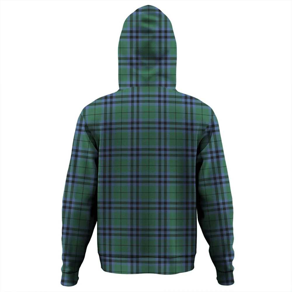 Clan Keith Ancient Tartan Hoodie Crest AUKUNXPB-1 Keith Ancient Tartan Hoodies   