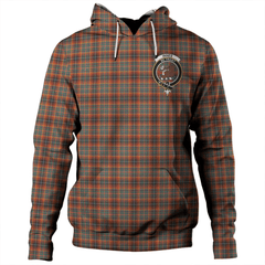 Clan Innes Ancient Tartan Hoodie Crest IVDJGIIF-1 Innes Ancient Tartan Hoodies   