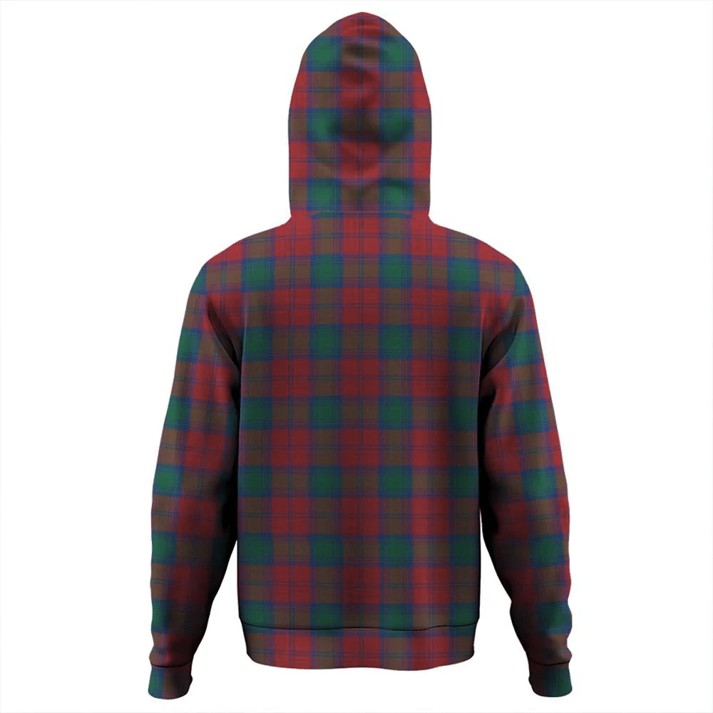 Clan Lindsay Modern Tartan Hoodie Crest BCXCIR2X-1 Lindsay Modern Tartan Hoodies   