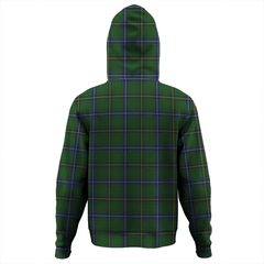 Clan Henderson Modern Tartan Hoodie Crest TP8XBWKS-1 Henderson Modern Tartan Hoodies   