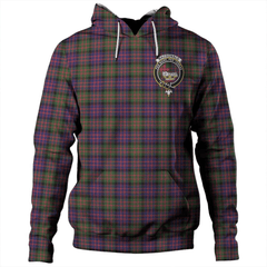 Clan MacDonald Modern Tartan Hoodie Crest FQTEMRPN-1 MacDonald Modern Tartan Hoodies   