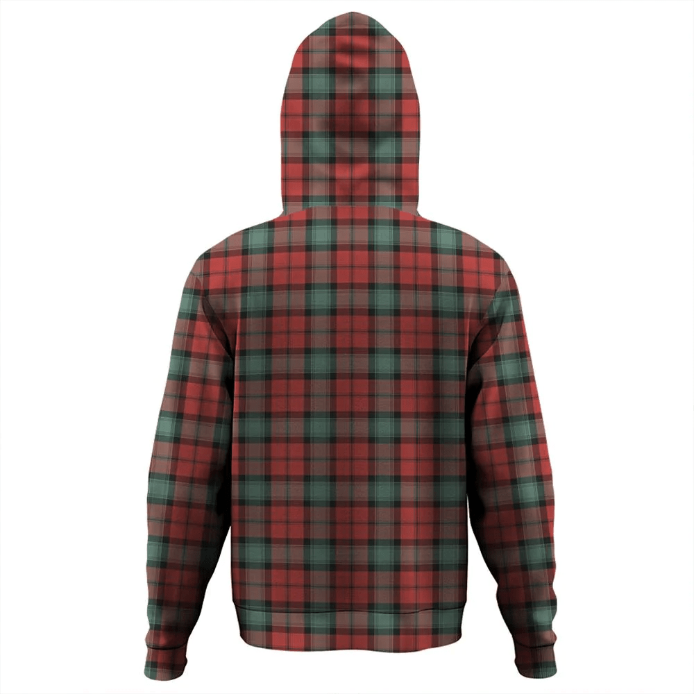 Clan Kerr Ancient Tartan Hoodie Crest DRQMIX0O-1 Kerr Ancient Tartan Hoodies   