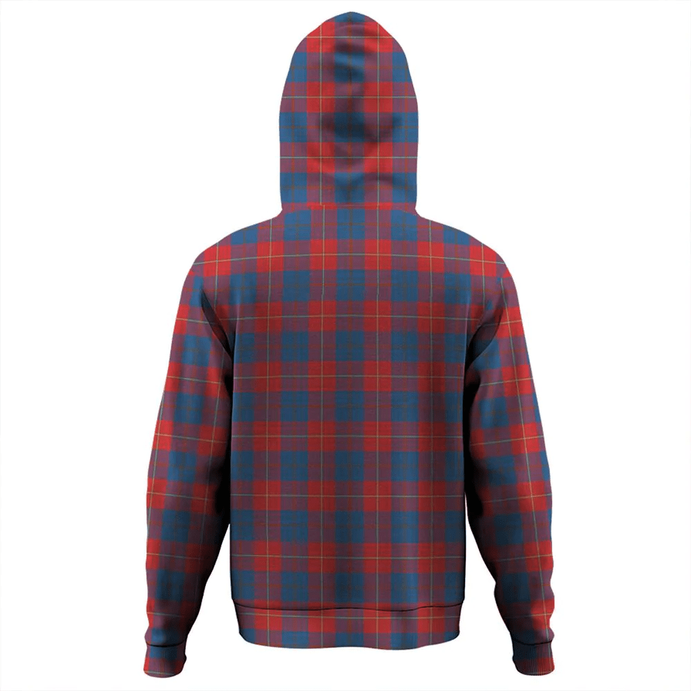 Clan Galloway Red Tartan Hoodie Crest TQYF1CXE-1 Galloway Red Tartan Hoodies   