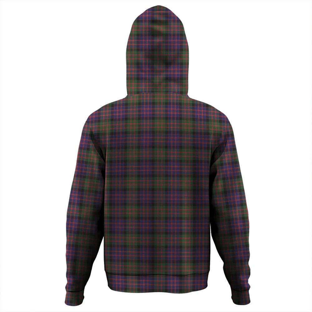 Clan MacDonald Modern Tartan Hoodie Crest FQTEMRPN 1 Tartan Today