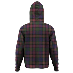 Clan MacDonald Modern Tartan Hoodie Crest FQTEMRPN-1 MacDonald Modern Tartan Hoodies   