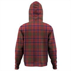 Clan Lumsden Modern Tartan Hoodie Crest FJFTSCPP-1 Lumsden Modern Tartan Hoodies   