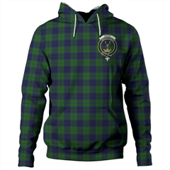 Clan Keith Modern Tartan Hoodie Crest 64B0V0NV-1 Keith Modern Tartan Hoodies   