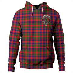 Clan Gow Modern Tartan Hoodie Crest I6CIY5VG-1 Gow Modern Tartan Hoodies   