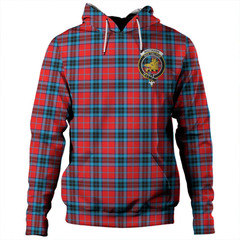 Clan MacTavish Modern Tartan Hoodie Crest SSHIRYBZ-1 MacTavish Modern Tartan Hoodies   