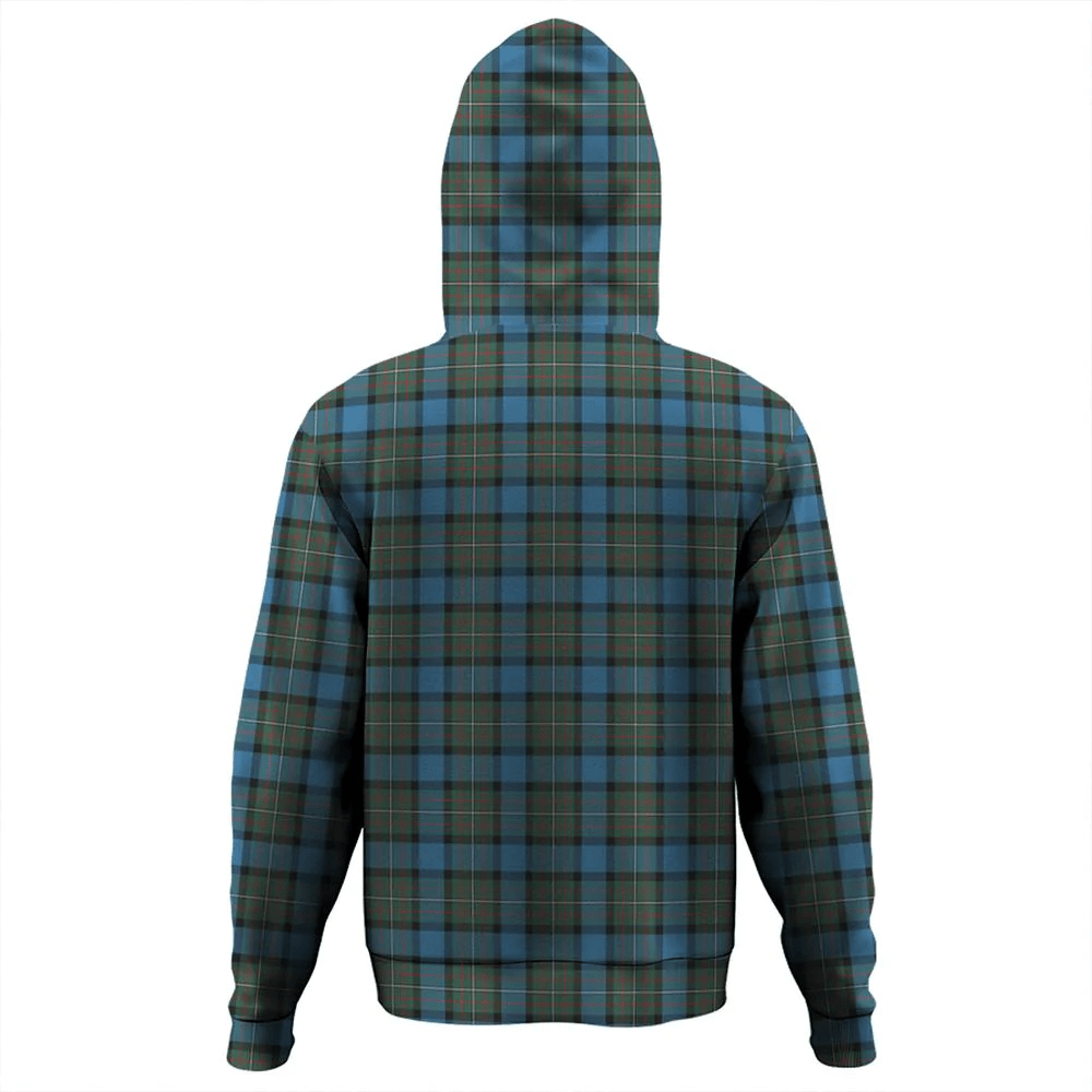 Clan Fergusson Ancient Tartan Hoodie Crest 6Y02ZPXD-1 Fergusson Ancient Tartan Hoodies   