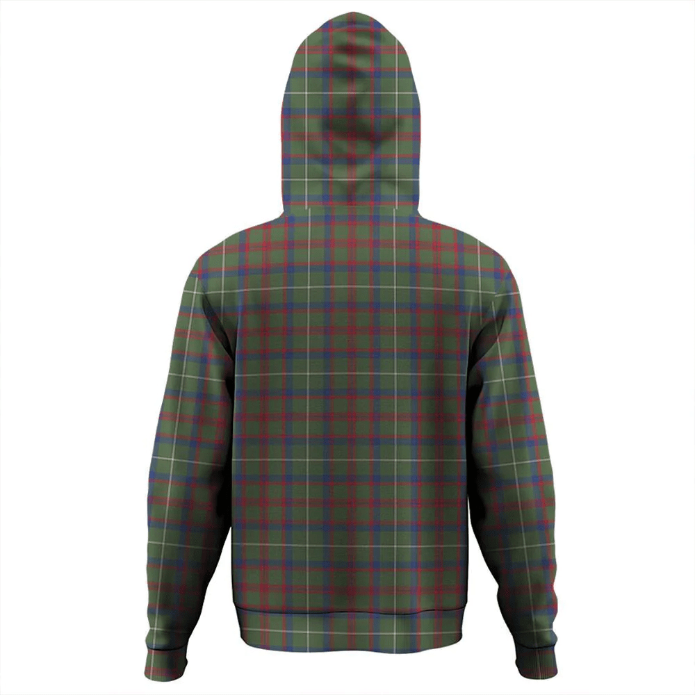 Clan Shaw Green Modern Tartan Hoodie Crest WR0DJXPS-1 Shaw Green Modern Tartan Hoodies   