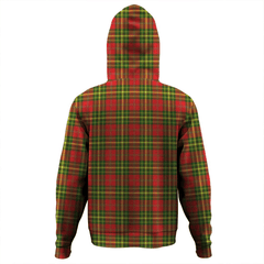 Clan Leask Tartan Hoodie Crest YYL5ZB17-1 Leask Tartan Hoodies   