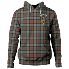 Clan MacLaren Weathered Tartan Hoodie Crest G5TK6DDX-1 MacLaren Weathered Tartan Hoodies   