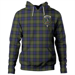 Clan MacLaren Modern Tartan Hoodie Crest RDOLQMSZ-1 MacLaren Modern Tartan Hoodies   