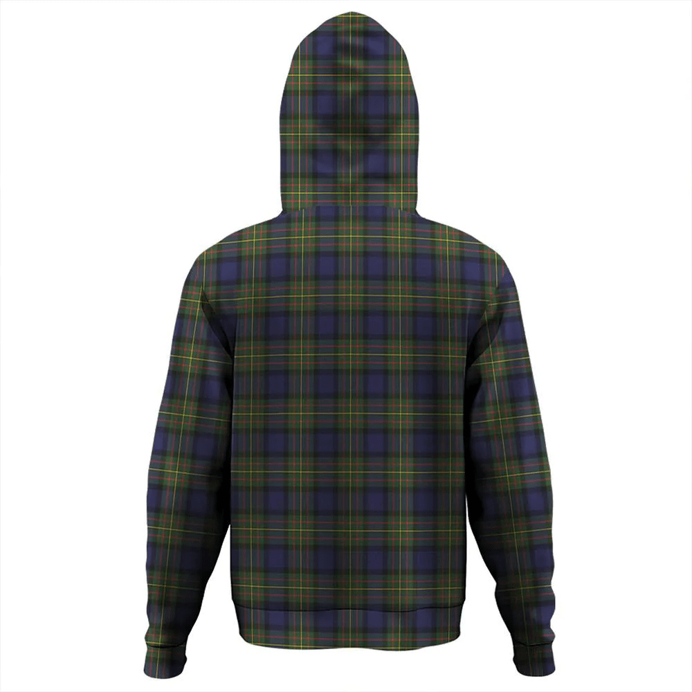 Clan MacLaren Modern Tartan Hoodie Crest RDOLQMSZ-1 MacLaren Modern Tartan Hoodies   