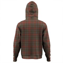 Clan MacKintosh Hunting Weathered Tartan Hoodie Crest TKPTHZ9V-1 MacKintosh Hunting Weathered Tartan Hoodies   