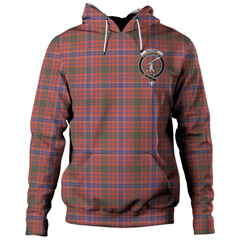 Clan MacRae Ancient Tartan Hoodie Crest QH4WUQ9P-1 MacRae Ancient Tartan Hoodies   