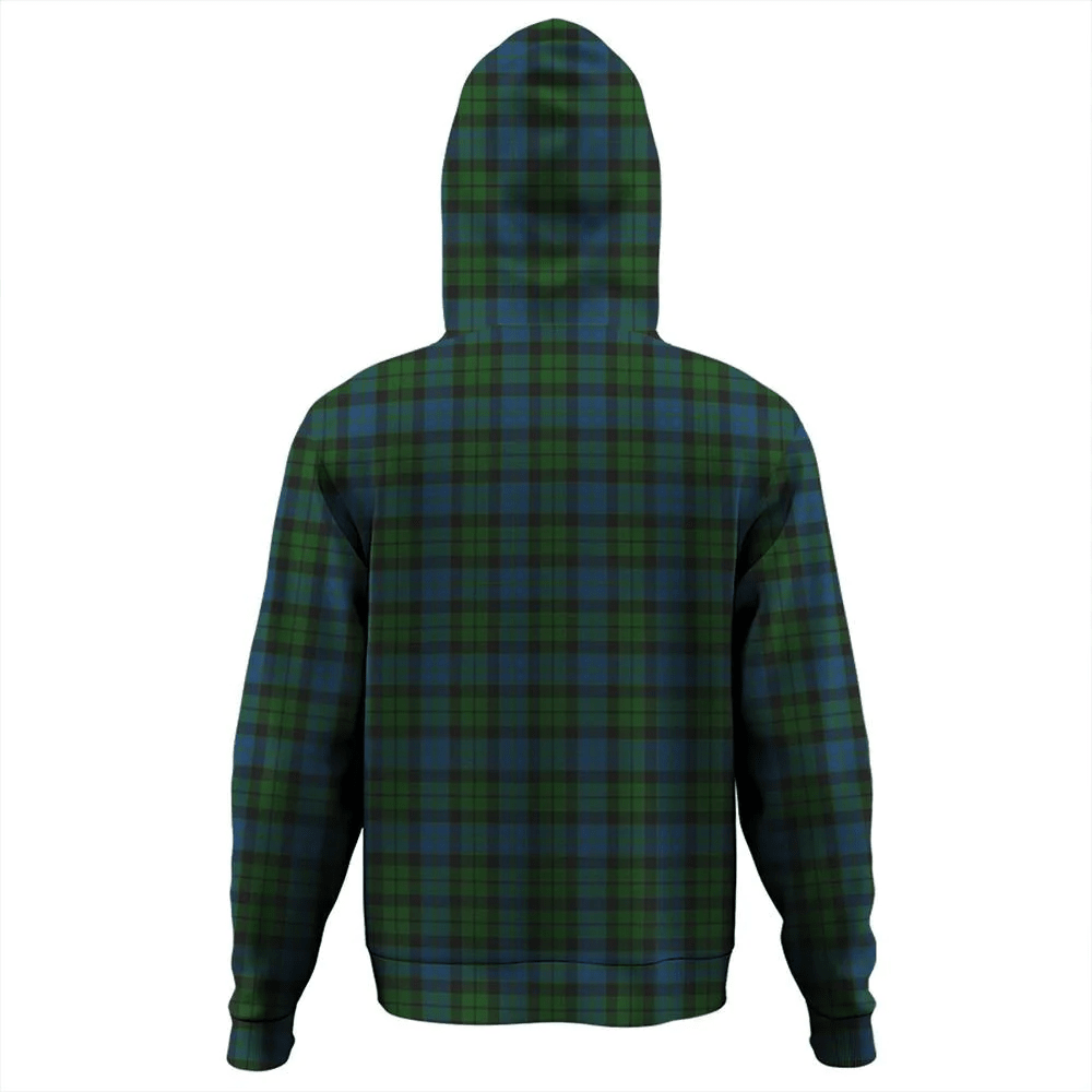 Clan MacKay Modern Tartan Hoodie Crest 7SB0UB1D-1 MacKay Modern Tartan Hoodies   