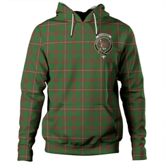 Clan MacKinnon Hunting Modern Tartan Hoodie Crest 3TSWEPCV-1 MacKinnon Hunting Modern Tartan Hoodies   