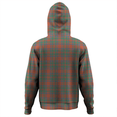 Clan MacKintosh Ancient Tartan Hoodie Crest BW4PXVDF-1 MacKintosh Ancient Tartan Hoodies   