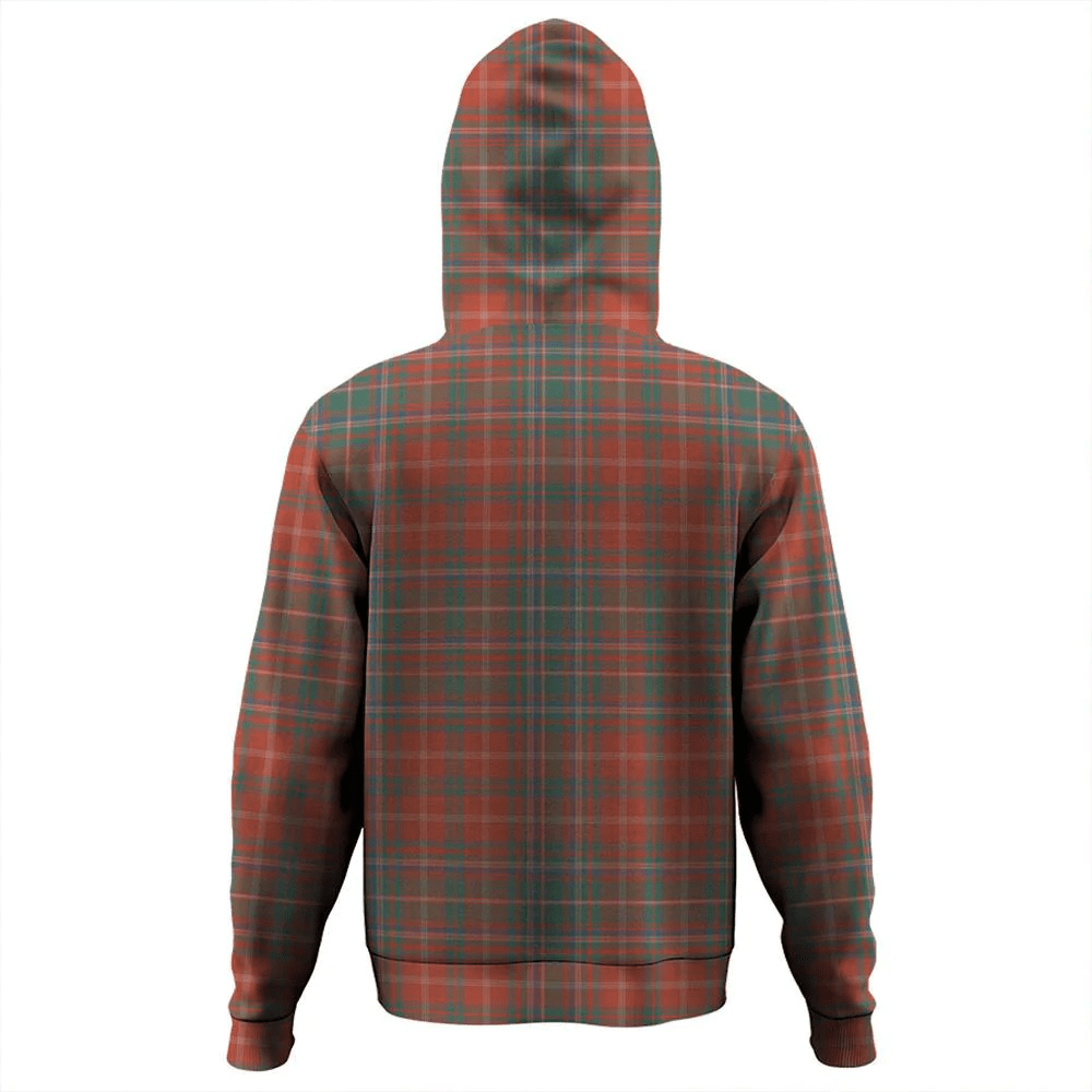 Clan MacDougall Ancient Tartan Hoodie Crest K43BLBE3-1 MacDougall Ancient Tartan Hoodies   