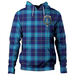 Clan McKerrell Tartan Hoodie Crest ZBROIMS0-1 McKerrell Tartan Hoodies   