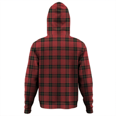 Clan MacQueen Modern Tartan Hoodie Crest 69ISBRHM-1 MacQueen Modern Tartan Hoodies   