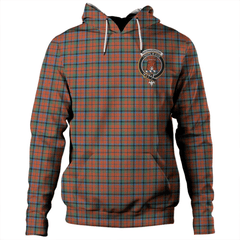 Clan MacNaughton Ancient Tartan Hoodie Crest NVF9AC4U-1 MacNaughton Ancient Tartan Hoodies   