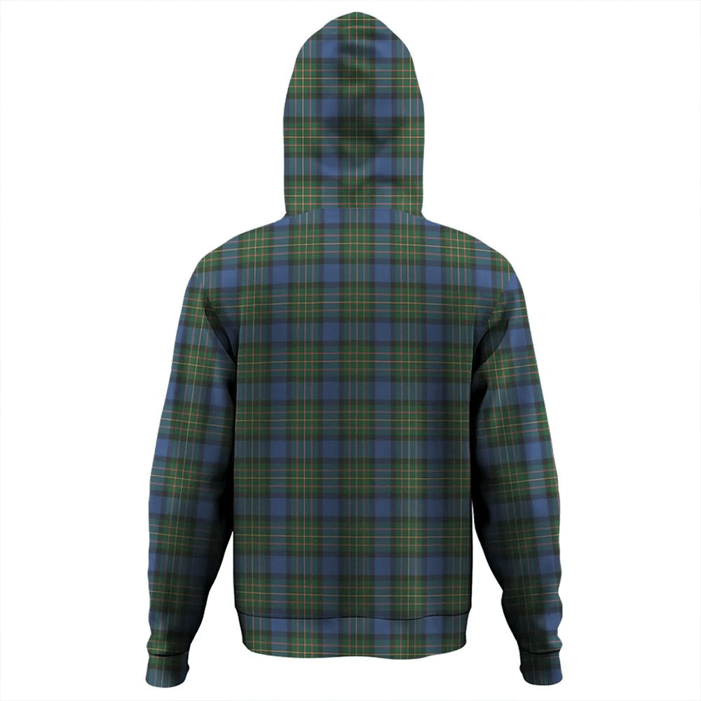 Clan MacLaren Ancient Tartan Hoodie Crest UUMVN6TA-1 MacLaren Ancient Tartan Hoodies   