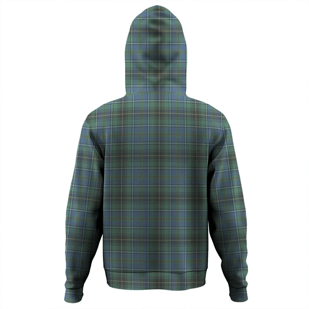 Clan MacInnes Ancient Tartan Hoodie Crest 6FD7BIDF-1 MacInnes Ancient Tartan Hoodies   