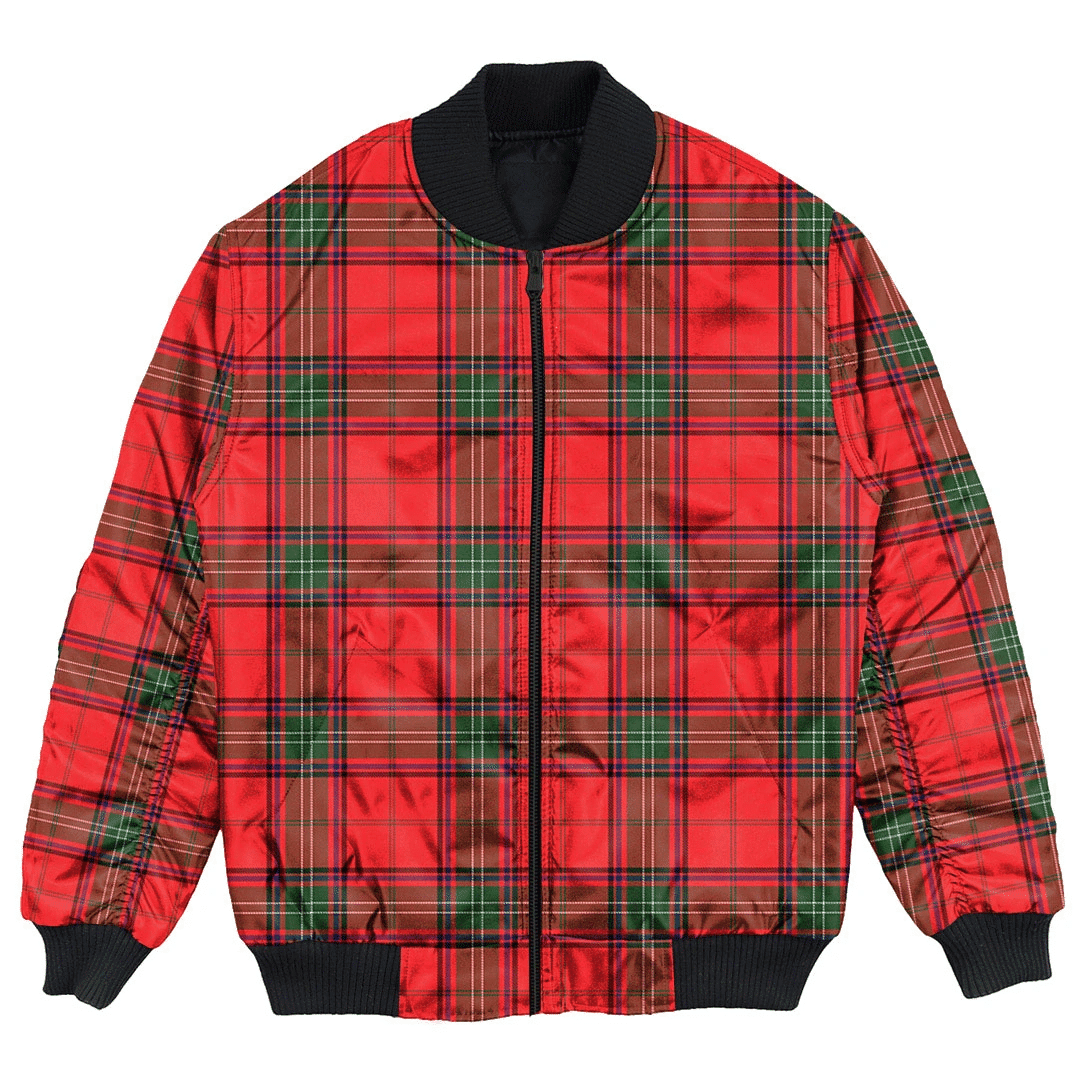 Clan Seton Modern Tartan Clan Bomber Jacket LN77 Seton Modern Tartan Tartan Bomber Jacket   