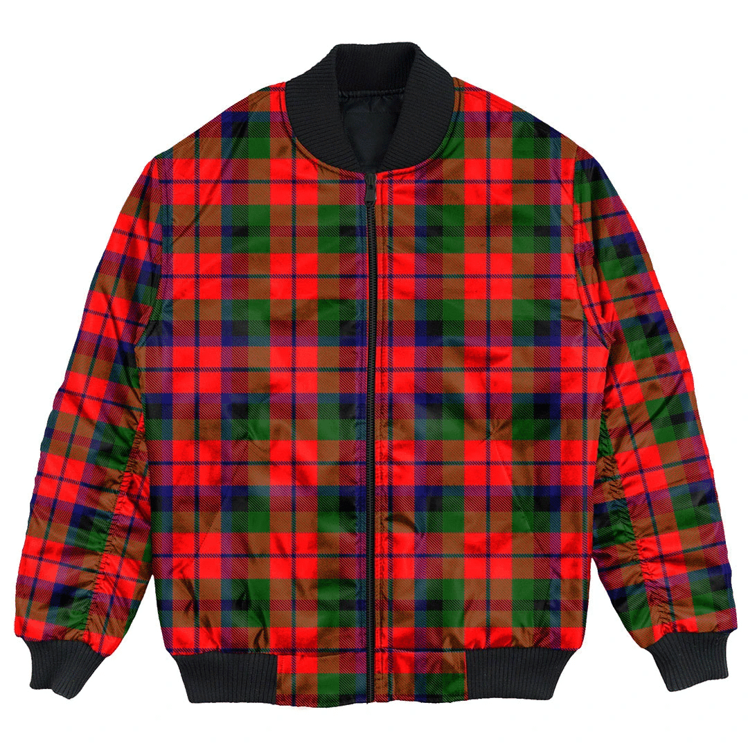 Clan MacNaughton Modern Tartan Bomber Jacket WC15 MacNaughton Modern Tartan Tartan Bomber Jacket   